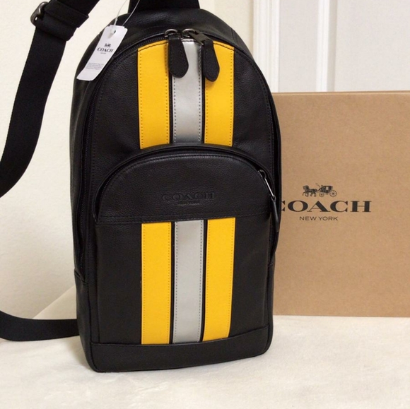 Coach Houston Pack With Varsity Stripe - Picture 3 of 8